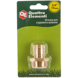Штуцер для шланга QUATTRO ELEMENTI 771-831