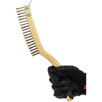 Ручная щетка по металлу Rockforce RF-340122313(17449)