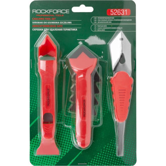 Набор пластиковых скребков для удаления герметика Rockforce RF-52631