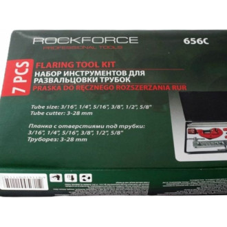 Набор инструментов для развальцовки, гибки, резки трубок Rockforce RF-656C
