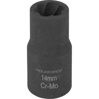 Головка-экстрактор для поврежденных болтов/гаек Rockforce RF-90614(46689)