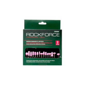 Набор аксессуаров для мини-дрелей Rockforce RF-GSK080(29656)