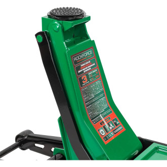 Подкатной гидравлический двухпоршневой домкрат Rockforce RF-TZA830003