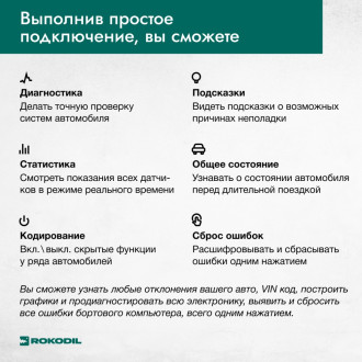 Автосканер Rokodil ScanX