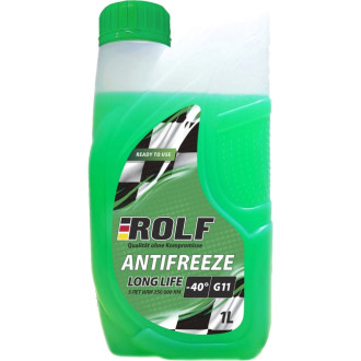 Гибридный силикатный антифриз Rolf Rolf antifreeze g11 green, зеленый