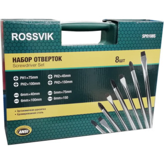 Набор отверток Rossvik SP0108S