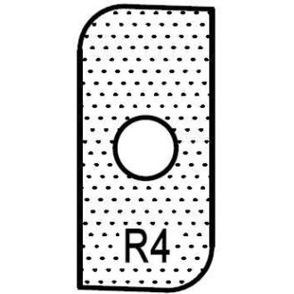 Нож для 1472516512 ROTIS T19206