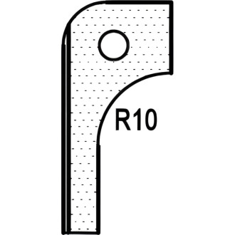 Радиусный нож для 1473222212 T20312 ROTIS 744.T20312