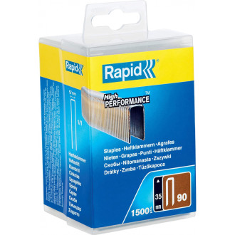 Закаленные супертвердые скобы Rapid тип 90 35 мм (1500 шт.)