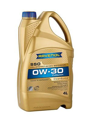 Моторное масло RAVENOL SSO SAE 0W-30
