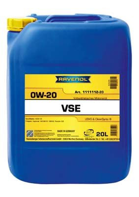 Моторное масло RAVENOL VSE SAE 0W-20