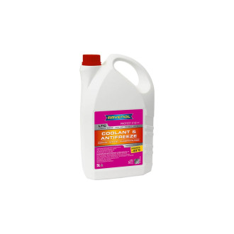 Антифриз RAVENOL лила LTC Lobrid Technology Coolant Premix -40 C12++, 5л