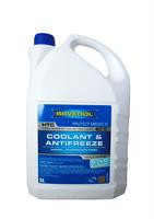 Антифриз RAVENOL HTC COLD CLIMATE -60C готовый, синий, 5 л