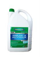 Антифриз RAVENOL HJC COLD CLIMATE -60C, зеленый, 5 л