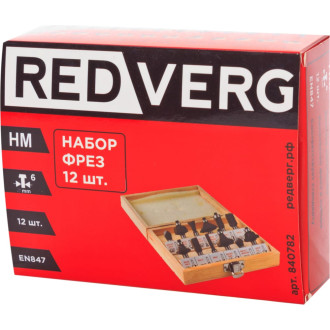 Набор фрез REDVERG 840782