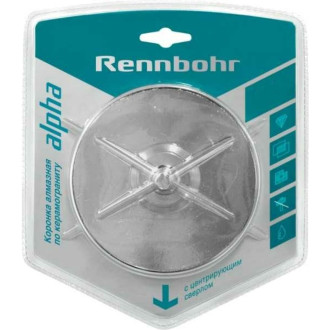 Алмазная коронка по керамограниту и керамике RENNBOHR 676201