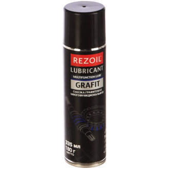 Графитовая смазка-аэрозоль REZOIL GRAFIT