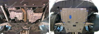 Защита картера и КПП для Infiniti Rival 333.3906.1