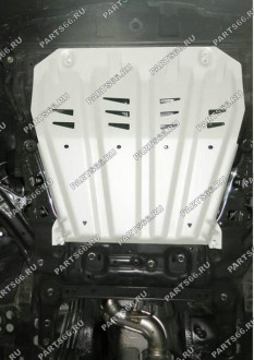 Защита картера и КПП для Nissan Qashqai Rival 333.4158.1
