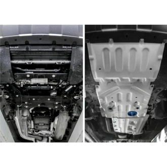 Защита картера, КПП и РК для BMW X3 2017-/X4 2018 Rival K333.0531.1