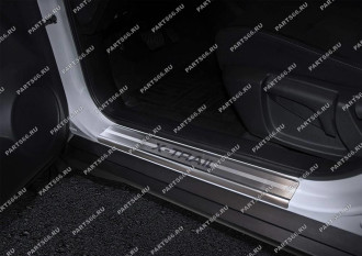 Накладки на пороги для Nissan X-Trail 2015-н.в Rival NP.4113.3