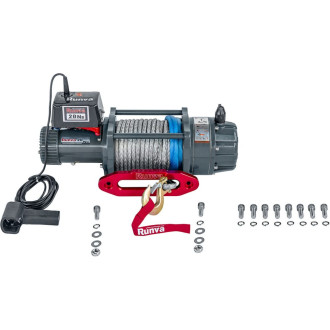Влагозащищенная электрическая лебедка Runva EWB20000USR24V