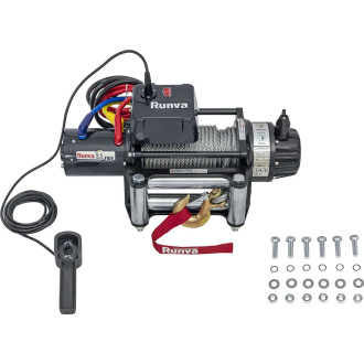Влагозащищенная электрическая лебедка Runva EWB9500S24V