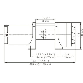 Электрическая лебедка Runva EWP2500ASR