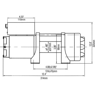Электрическая лебедка Runva EWP2500A
