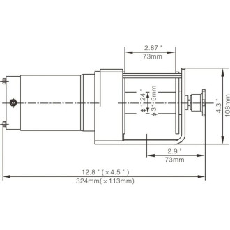 Электрическая лебедка Runva EWX3000A