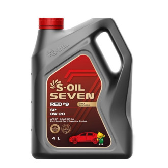 Моторное масло S-OIL SEVEN RED#9 SP 0W-20