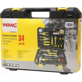 Набор инструментов для электрика WMC TOOLS WMC-1034(47738)