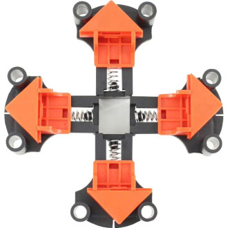 Набор 4-х зажимов для соединения под углом (60,90 и 120) WOODWORK CLM-003