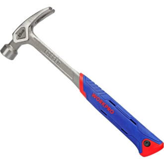Цельнометаллический молоток-гвоздодер WORKPRO WP241015