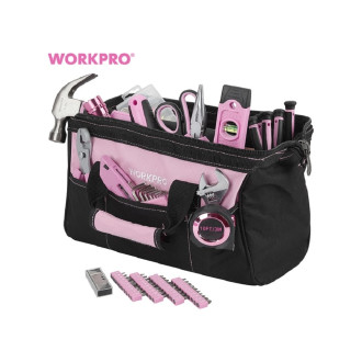 Набор инструментов для домашнего ремонта WORKPRO Pink Lady