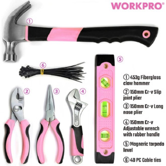 Набор инструментов для женщин WORKPRO WP206818