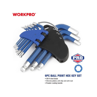 Набор ключей шестигранных WORKPRO PRO