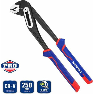 Переставные клещи WORKPRO WP231028