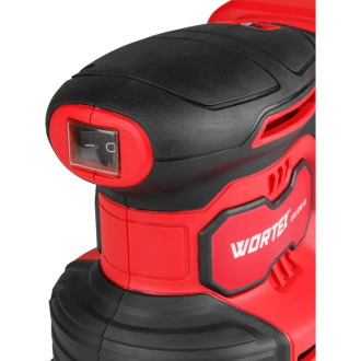 Аккумуляторная эксцентриковая шлифмашина WORTEX COS 1218-1 E