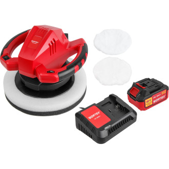 Аккумуляторная полировальная машина WORTEX CPM 2518 E