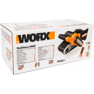 Электрическая ленточная шлифмашина WORX WX661.1