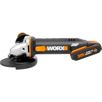 Аккумуляторная болгарка (ушм) WORX WX803