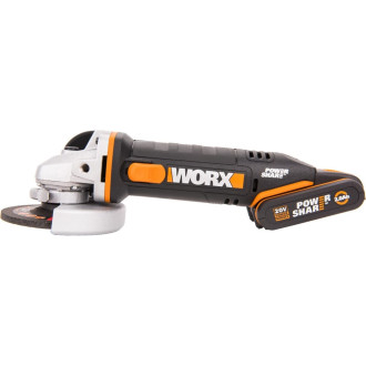 Аккумуляторная болгарка (ушм) WORX WX800
