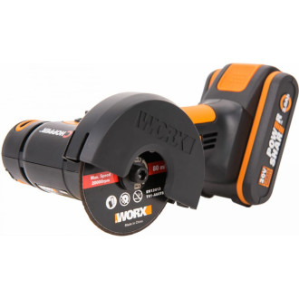Аккумуляторная болгарка (ушм) WORX WX801.9