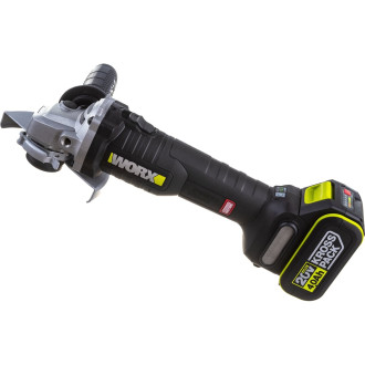 Угловая аккумуляторная бесщеточная шлифмашина WORX Professional WU809.1