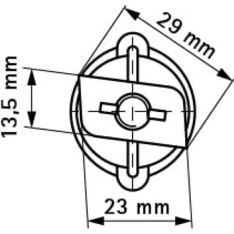 Монтажный болт Walraven BIS RapidRail Hammerfix M10 60
