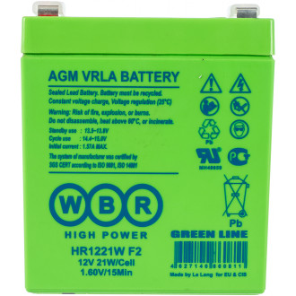 Аккумулятор для ИБП WBR HR1221W