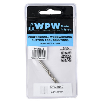 Шлифованное сверло WPW DR28040