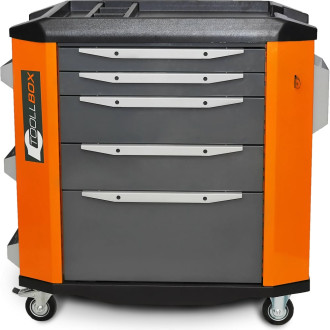Инструментальная тележка Toollbox premium ТВР-5 RAL 2008