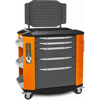 Инструментальная тележка Toollbox premium ТВР-5 RAL 2008